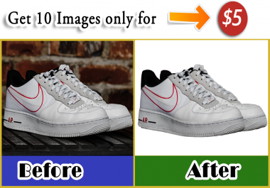 I will Remove Background Upto 10 images only