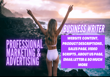 I will create unique sales,  ad,  and website copywriting