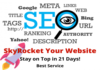 Boost Your Website - Rank Page 1 in Google Search Results in Just 21 Days
