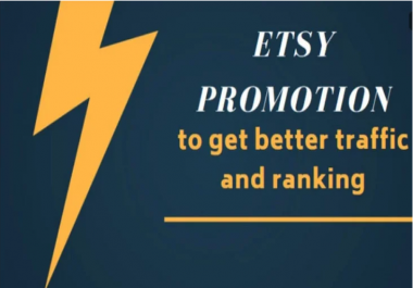 I will create 1 million SEO backlinks for etsy promotion