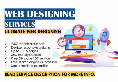 WordPress Static Website Designing Services