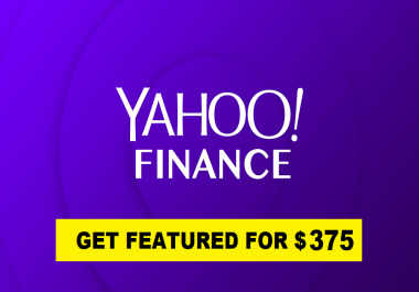 Publish article or press release on Yahoo News and yahoo Finance