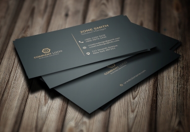 I will design a perfect business card for you