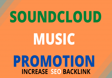 I will build SEO backlinks for music promotion
