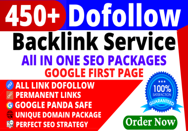 All In One 450+ Manual Backlinks Web2,  PBN,  Guest,  Profile & Link Building Service