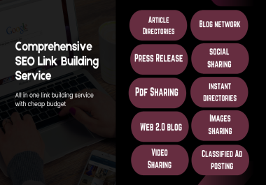 Manual Link Building Blueprint All-inclusive SEO Ranking Package