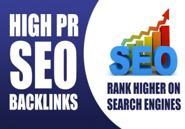 high pr SEO backlinks for rank 1 on google