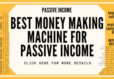 I will make money making machine using affiliate marketing