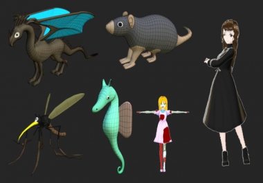 Create and animate 2d character for your game