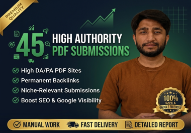 High Authority 45 PDF Submission Backlinks for Better SEO & Google Visibility