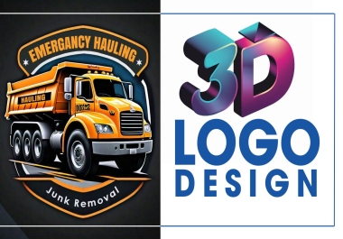 3D Logo Design | Modern Logo | Business Logo | Professional & Creative Logo