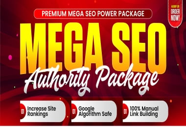 PREMIUM MEGA SEO AUTHORITY PACKAGE