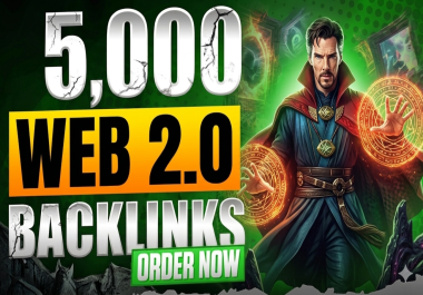 5000 Web 2.0 Backlinks Dofollow Backlinks Link Wheel SEO Backlinks