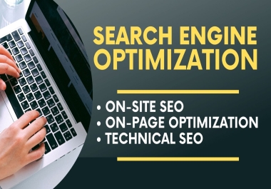 On-Site SEO | On-Page Optimization | Technical SEO | Local SEO | Google Ranking