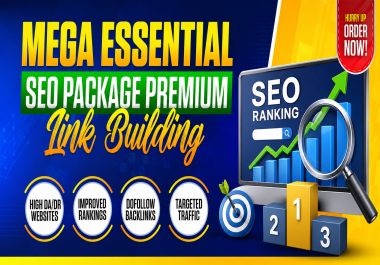 Mega Essential SEO Package Premium Link Building
