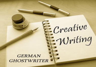 I will Ghostwrite your German eBooks and Articles