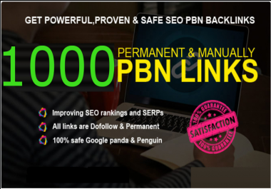 Get powerfull 1000+backlink with high DA/PA/TF/CF on your homepage with unique website