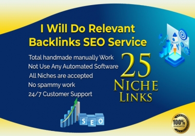 i will create 25 niche relevant blog comments