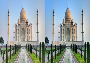 Quick photo retouching and color grading