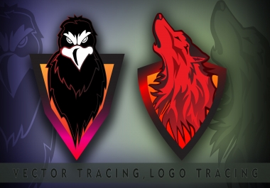 Redesign,  trace or vectorize your logo in less than 12 hours