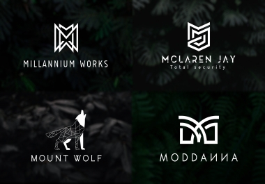 i wii design PROFESSIONAL MINIMALIST LOGO design for your business with free all source files