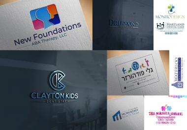 I will do a professional unique dental logo