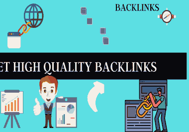 I will create a High Quality Backlinks to your site for get a good rank in Google