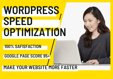 I will Do Website Speed Optimization And Boost Website Speed