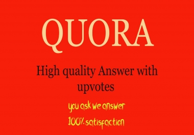 Reliable unique White Hat 10 manual Quora Answer with upvotes