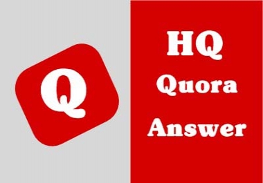 Get Worldwide Upvote and HQ 10 Quora Answer