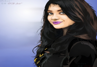 I will Draw,  Create your Photo in to Vexel art Vector art