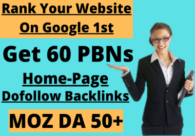 Boost Your Website Ranking On Google First Page with PBN Backlinks White Hat SEO Backlinks