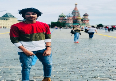 I will do all background changing and editing.