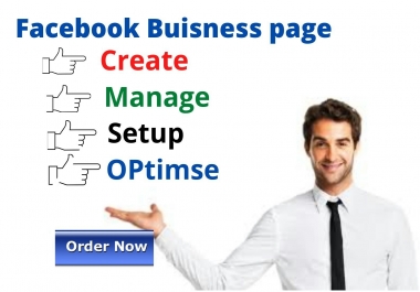 i will do create a Facebook business page