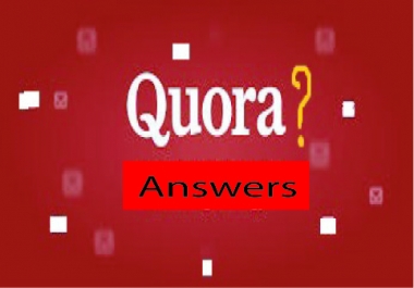 I will provide 30 quora answers with your link for gaining high traffic