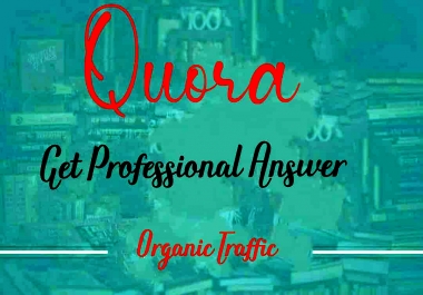 Boost your website by Organic 20 Quora Answer