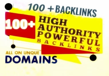 I will create 100 the most verified backlinks for your website