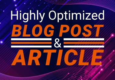 I will Write 600-100 Words Outstanding Article/Content for Your Website/Blog