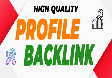 I will do 100 High Quality Dofollow Profile Backlinks for Google Top Ranking