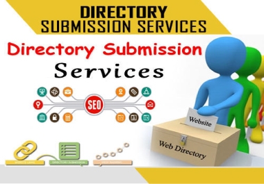 I will create 100 manually directory submission backlinks
