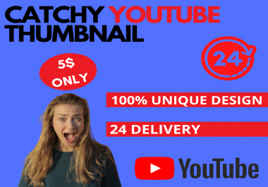 I will create your you tube thumbnail