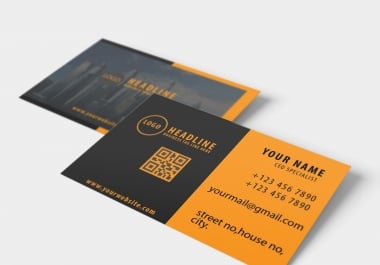 I will design creative business card