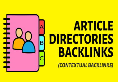 10 Genuine Contextual Backlinks directories backlinks