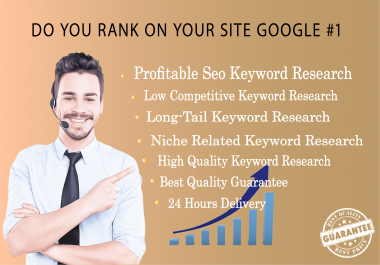 I will research best profitable keywords for your niche