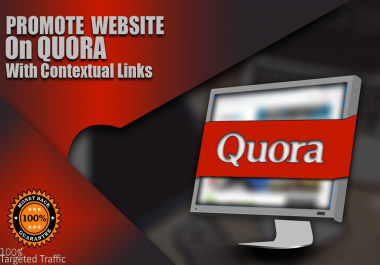 Offer 50 High Quality Quora Answers with real traffic