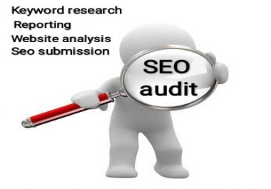 I will provide seo audit reports for your website