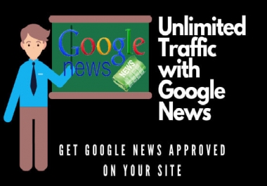 I will get google news approved on your domain