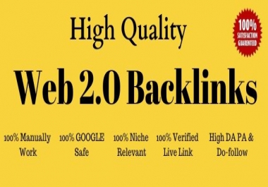 High Quality 25 Web2.0 Blog Backlinks With Login Info