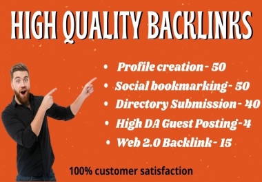 I will create 150+ High Quality Mixed SEO Backlink /Link Building
