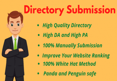 I will provide 40 high-quality directory submission backlinks